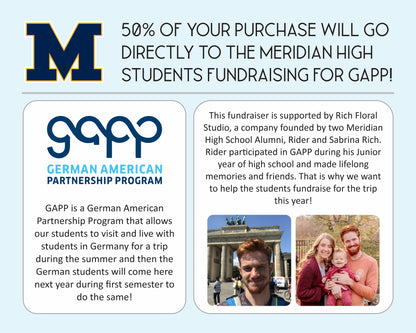 Prom Corsages - Meridian High School GAPP Fundraiser